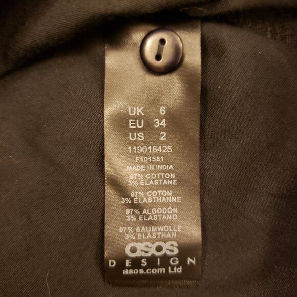 ASOS Design Long Sleeve Button Down Shirt - Picture 5 of 9